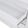 CÔMODA 5 GAVETAS 92 CM X 52 CM NIZE - BRANCO - Foto 9