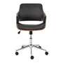 CADEIRA HOME OFFICE PEAK - NOZES/PRETO - Foto 2