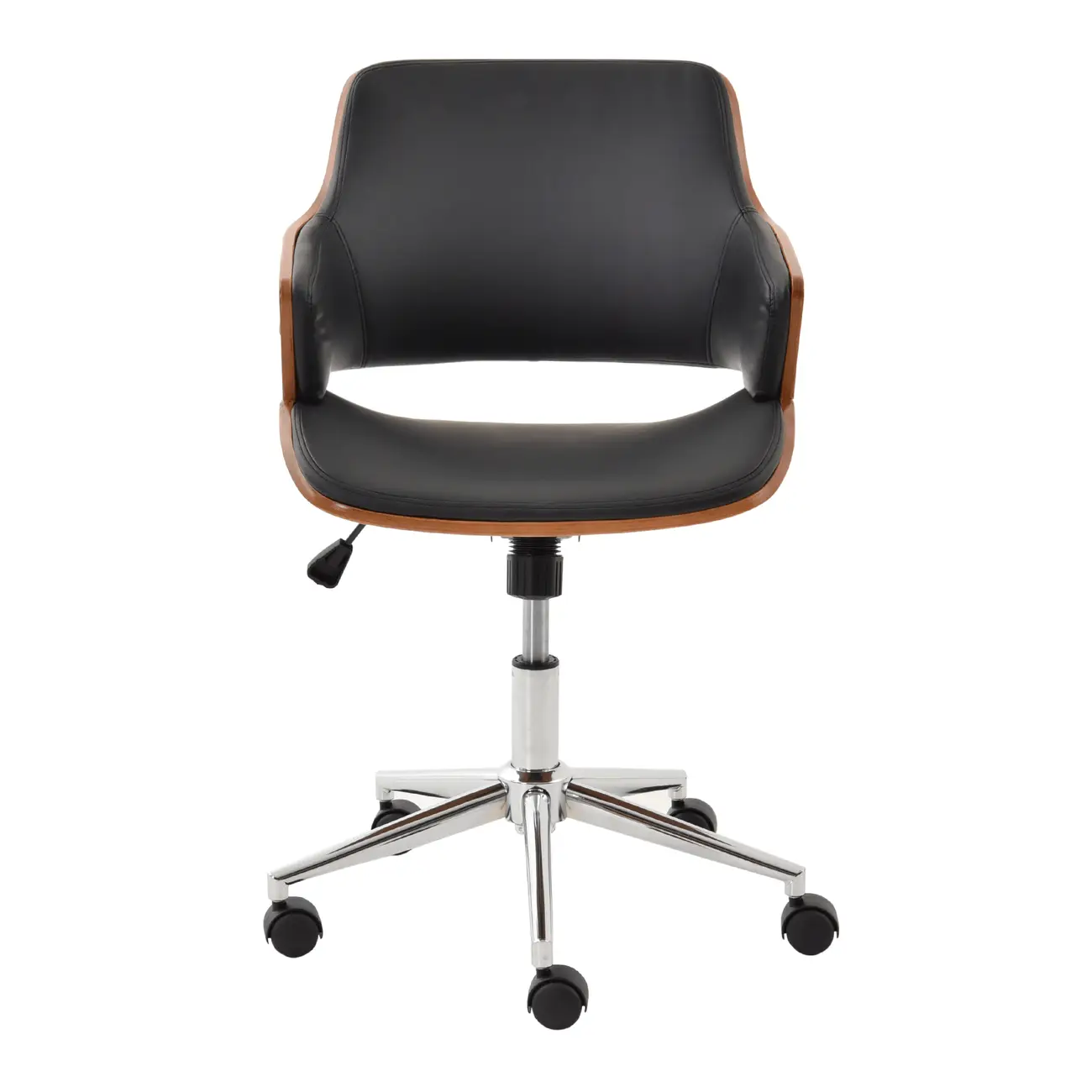 CADEIRA HOME OFFICE PEAK - NOZES/PRETO - Foto 2