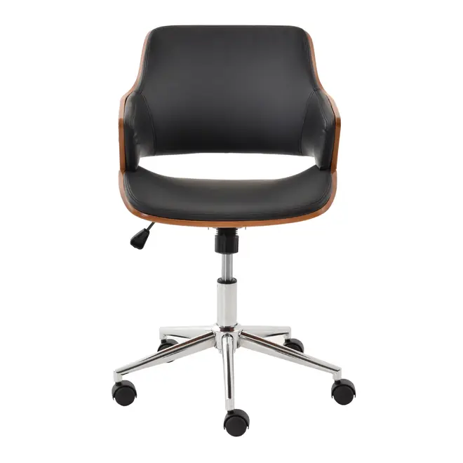 CADEIRA HOME OFFICE PEAK - NOZES/PRETO - Foto 2