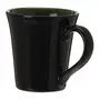 CANECA 330 ML DEGUSTO - PRETO/MUSGO - Foto 3
