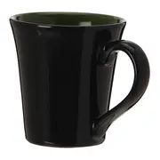 CANECA 330 ML DEGUSTO - PRETO/MUSGO - Foto 3