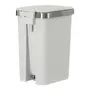 LIXEIRA COM PEDAL 15 L DAY USE - BRANCO/INOX - Foto 8