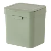 LIXEIRA 2,5 L TRIUM - SÁLVIA - Foto 1