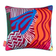 ALMOFADA 43 CM X 43 CM VIBRA VERÃO MEMPHIS LOCALIZADA - VERDE ÁGUA/AÇAY - Foto 3