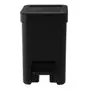 LIXEIRA COM PEDAL 6 L TRIUM - PRETO - Foto 2