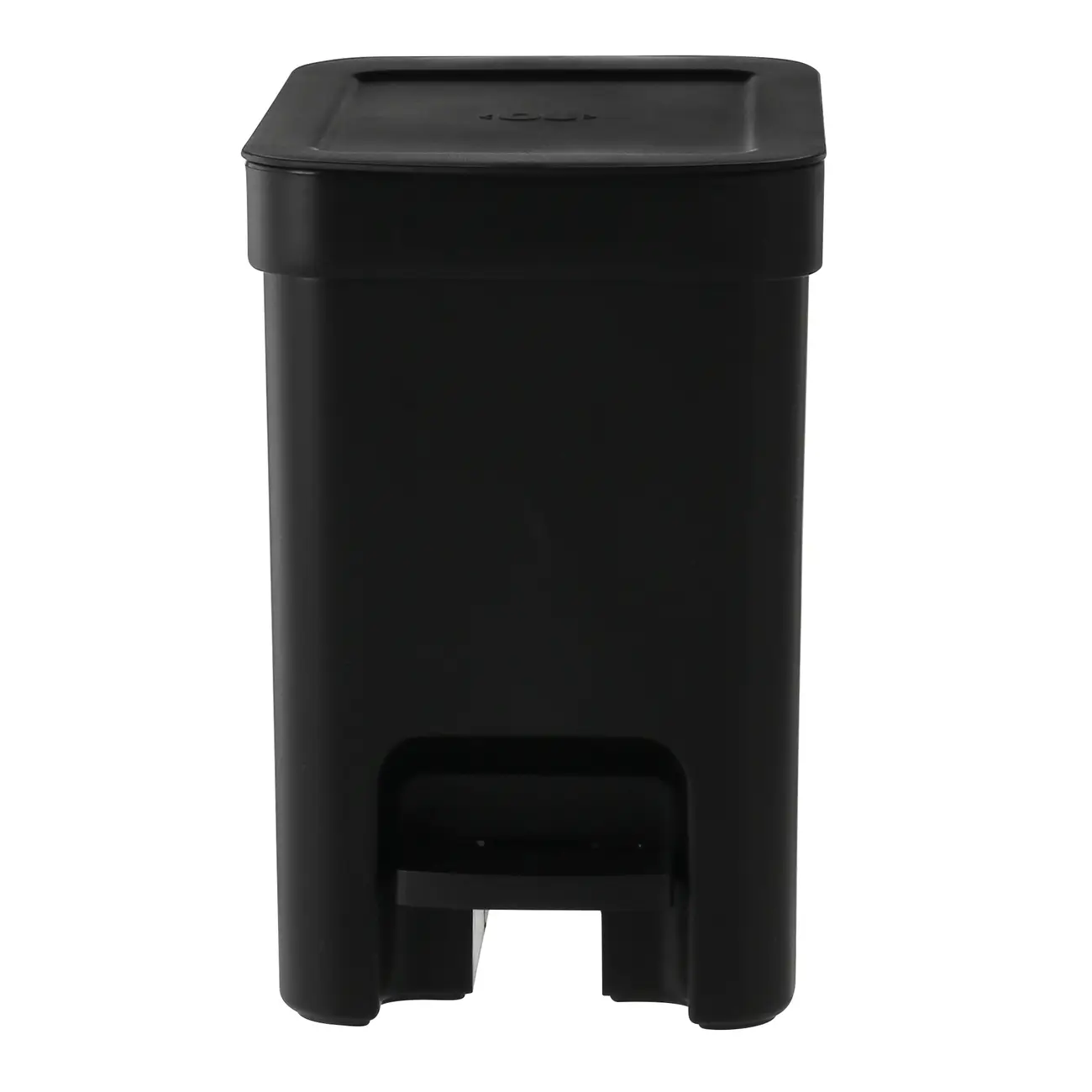 LIXEIRA COM PEDAL 6 L TRIUM - PRETO - Foto 2
