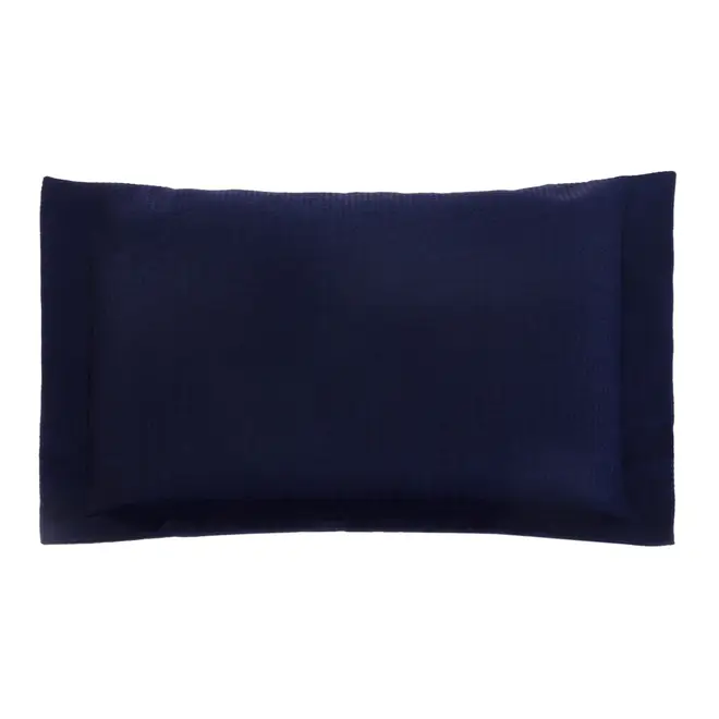 CAPA PARA TRAVESSEIRO COM ABA 50 CM X 70 CM IPOEMA - AZUL - Foto 1
