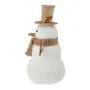 ADORNO BONECO NEVE 29 CM VILAREJO NOEL - BRANCO/NATURAL - Foto 3