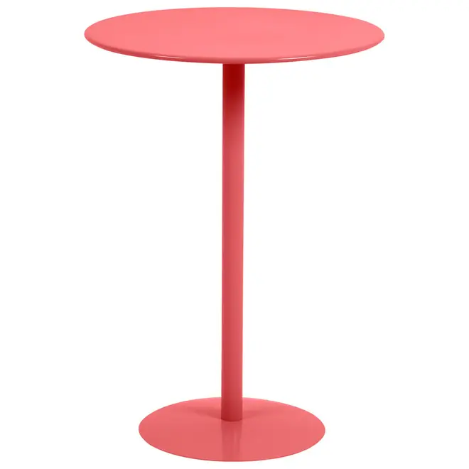 MESA LATERAL REDONDA 42 CM DART FIXY - FLAMINGO - Foto 1