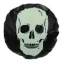 TOUCA PARA BANHO COM VENTOSA CAVEIRA - PRETO/BRANCO - Foto 1