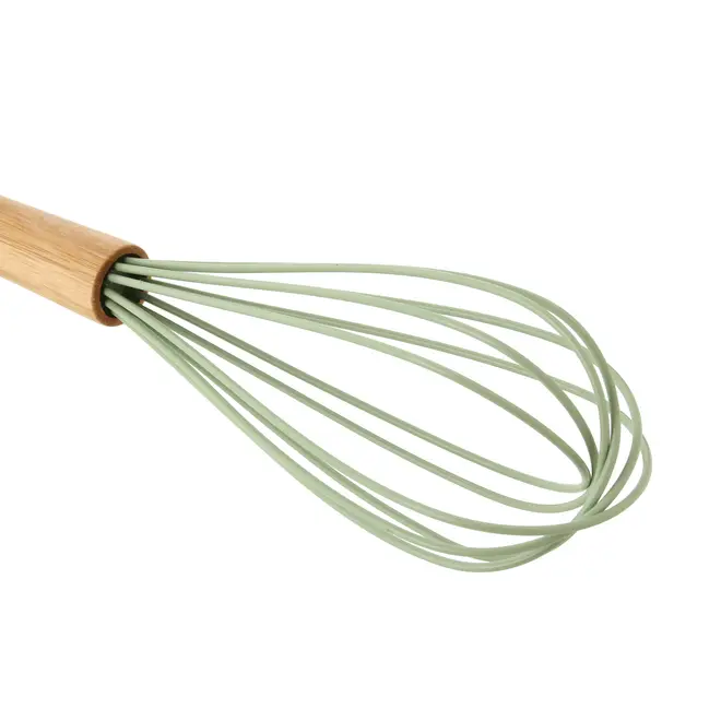 BATEDOR DE CLARAS 28 CM SILIBOO - BAMBU/SÁLVIA - Foto 4