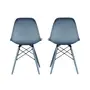 CONJUNTO COM 2 CADEIRAS EASY COLOR - AZUL CLARO/AZUL CLARO - Foto 16