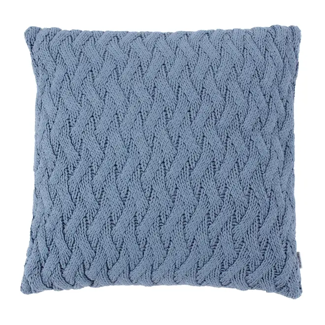 ALMOFADA 45 CM X 45 CM AUCH - BLEU CENDRÉ - Foto 1