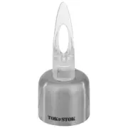 TAMPA DE PRESSÃO PARA GARRAFA PIPE - INOX/INCOLOR - Foto 1