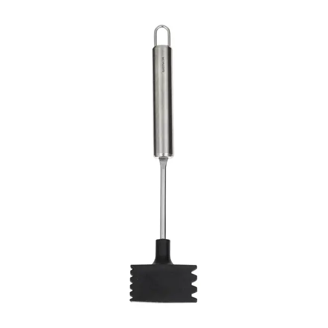 MARTELO DE CARNE 24 CM ELLIP - INOX/PRETO - Foto 1