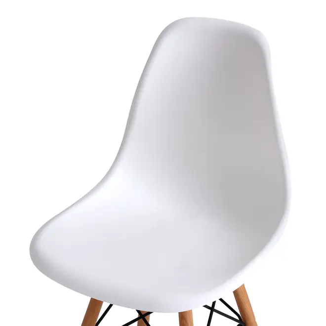CADEIRA DE COZINHA EASY WOOD - FAIA/BRANCO - Foto 6