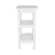 CARRINHO 1 GAVETA 73 CM X 42 CM MEET COMPAC - BRANCO/BRANCO - Foto 3