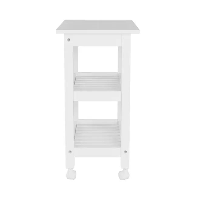 CARRINHO 1 GAVETA 73 CM X 42 CM MEET COMPAC - BRANCO/BRANCO - Foto 3