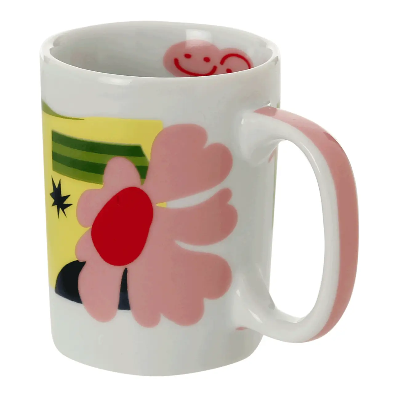CANECA 160 ML MISTURINHA FLOR - BRANCO/CORES CALEIDOCOLOR - Foto 9
