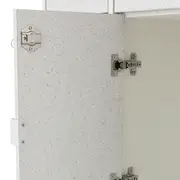 LOCKER/ARMÁRIO PARA ESCRITÓRIO ALTO 9 PORTAS SLEEK - BRANCO/GRANILITE - Foto 10