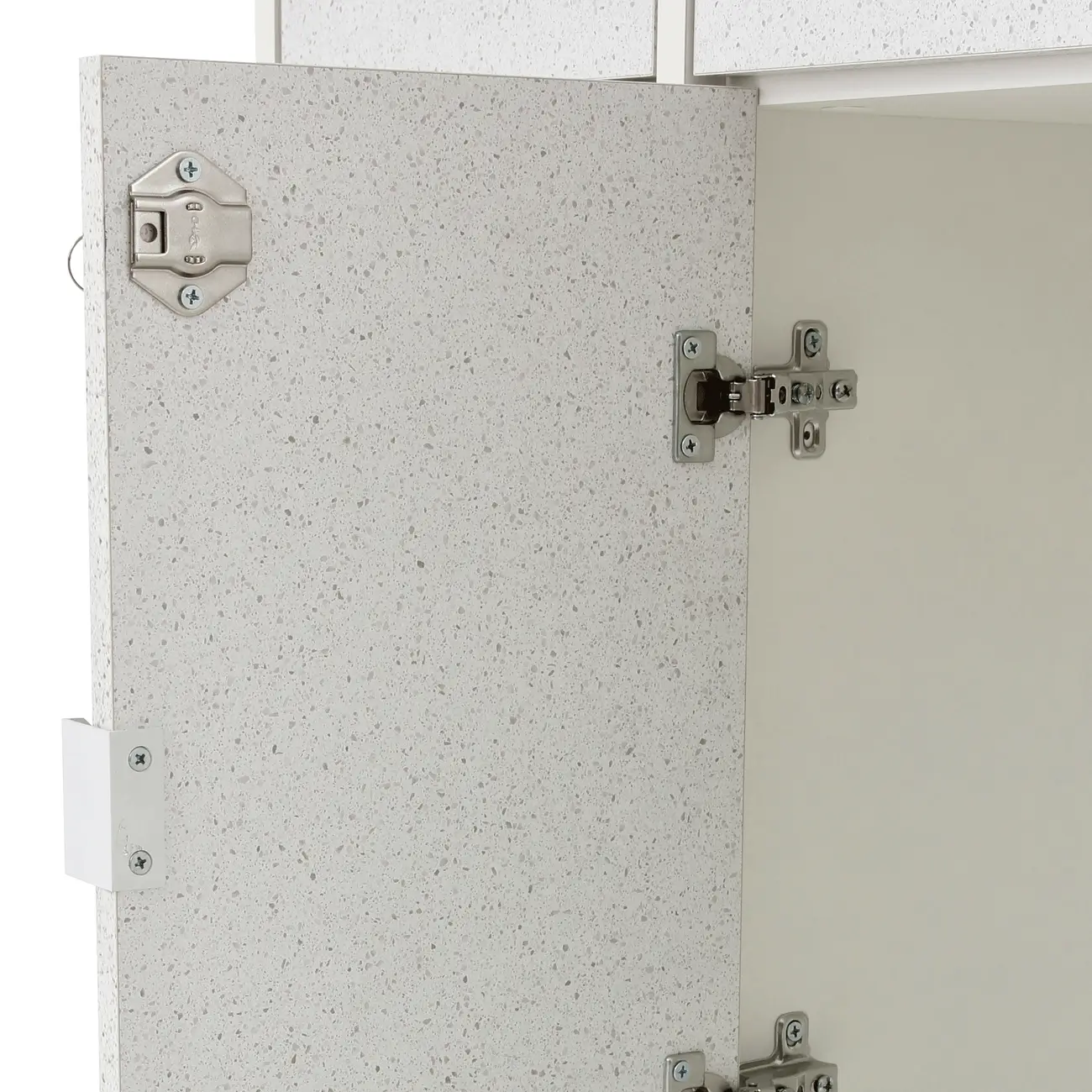 LOCKER/ARMÁRIO PARA ESCRITÓRIO ALTO 9 PORTAS SLEEK - BRANCO/GRANILITE - Foto 10