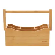 PORTA-TALHERES DE MESA COM ALÇA BAMBOO - BAMBU - Foto 1