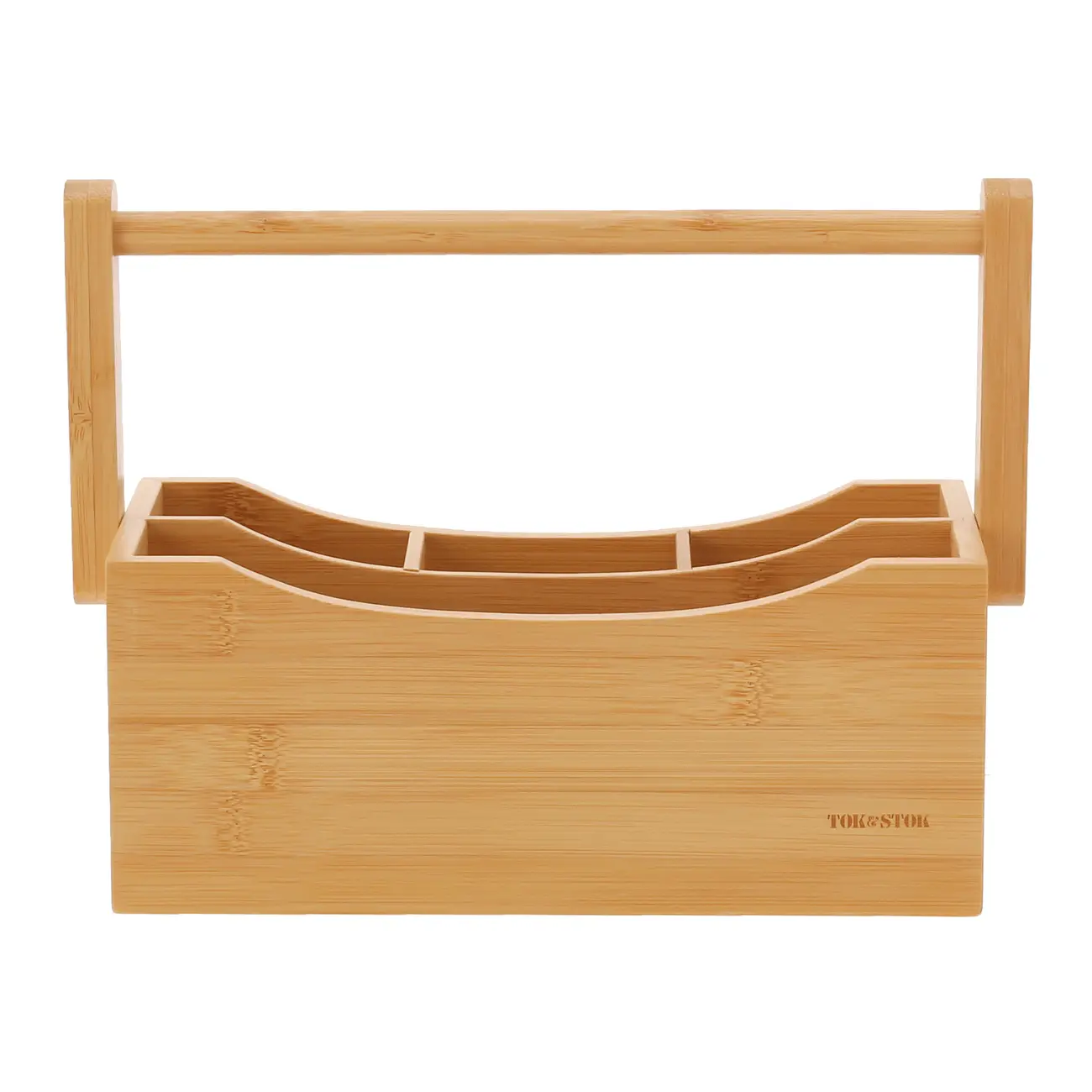 PORTA-TALHERES DE MESA COM ALÇA BAMBOO - BAMBU - Foto 1
