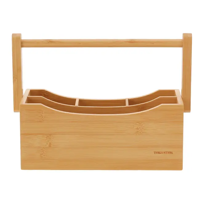 PORTA-TALHERES DE MESA COM ALÇA BAMBOO - BAMBU - Foto 1