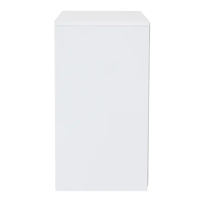 CÔMODA 5 GAVETAS 92 CM X 52 CM NIZE - BRANCO - Foto 5