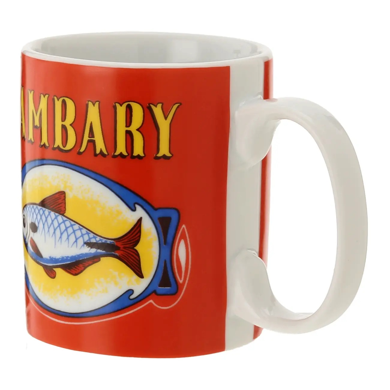 CANECA 300 ML MEMÓRIA INTERIOR LAMBARY - VERMELHO/MULTICOR - Foto 3