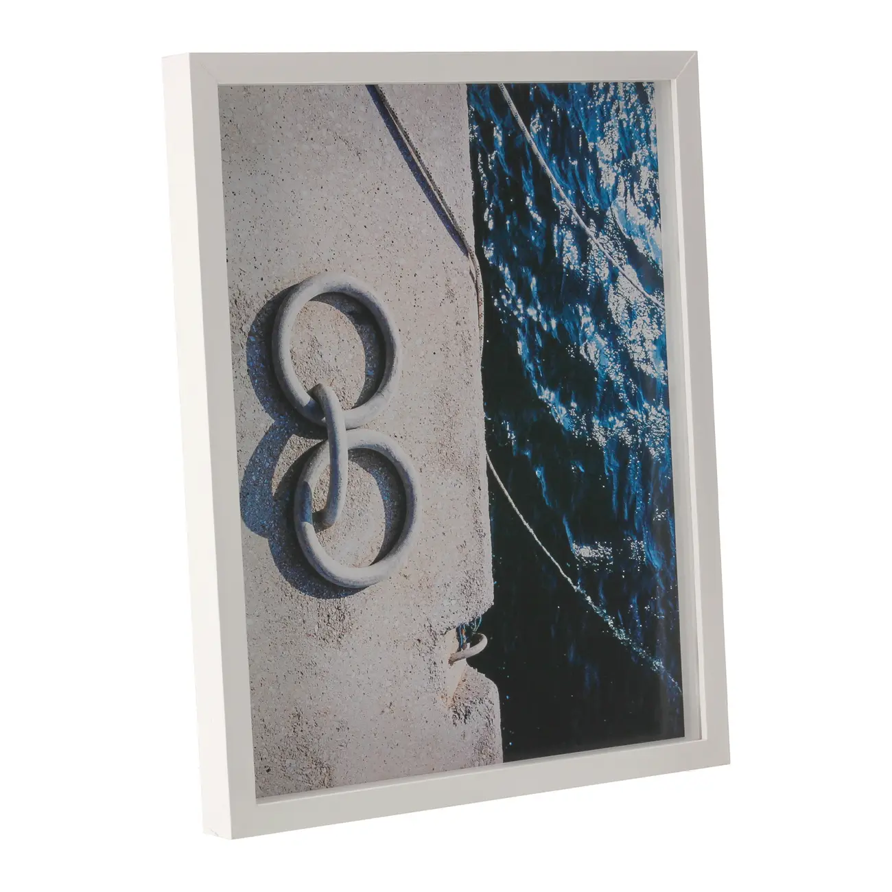 QUADRO 40 CM X 32 CM MARE II - BRANCO/MULTICOR - Foto 2