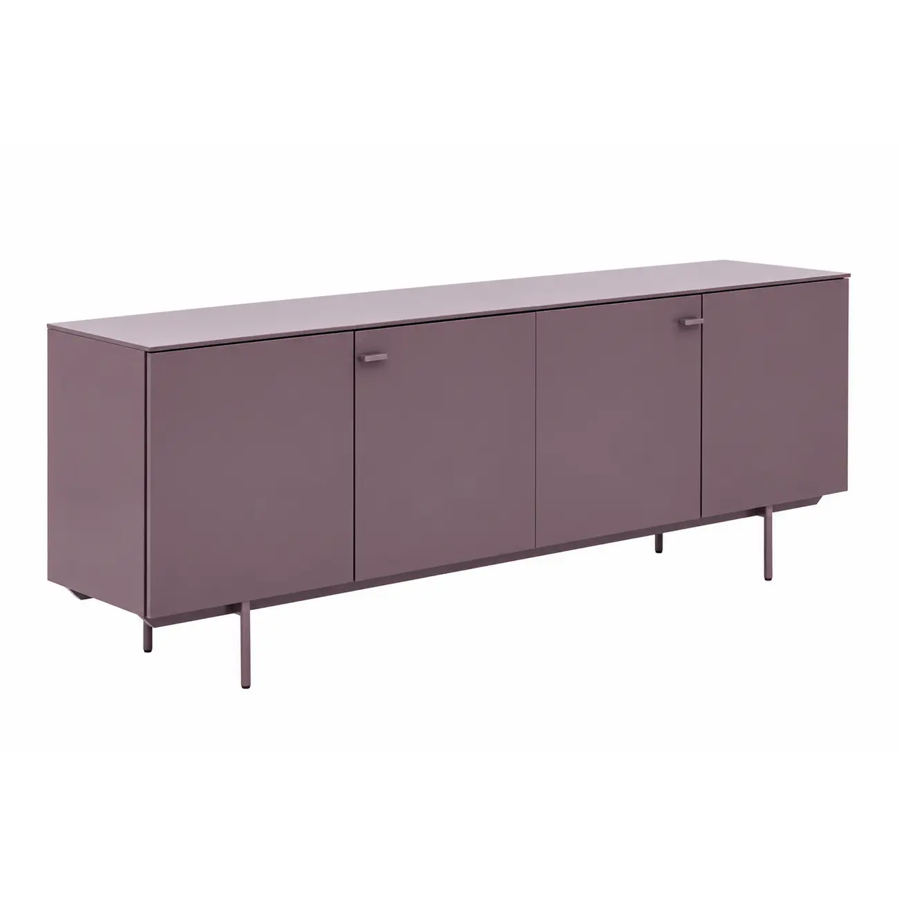BUFFET 4 PORTAS 2 M X 45 CM THE FOLD - RUBY MOCHA - Foto 2