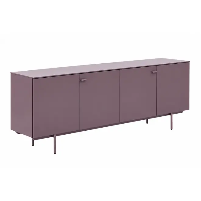 BUFFET 4 PORTAS 2 M X 45 CM THE FOLD - RUBY MOCHA - Foto 2