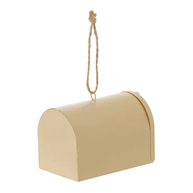 PINGENTE MAILBOX VILAREJO NOEL - CREAM/OURO - Foto 6