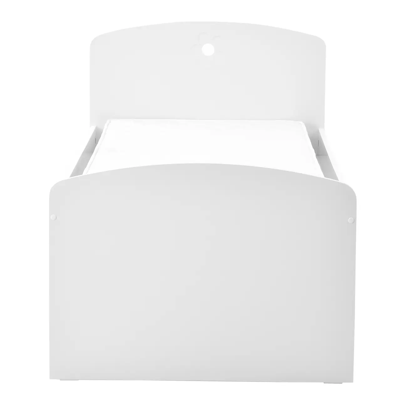 CAMA DE SOLTEIRO COM 2 GAVETAS 88 CM PATCHFLOWER - BRANCO - Foto 6