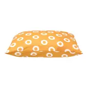 FRONHA 50 CM X 70 CM VOA PASSARIM - AMAREO HANBAR/OFF WHITE - Foto 2
