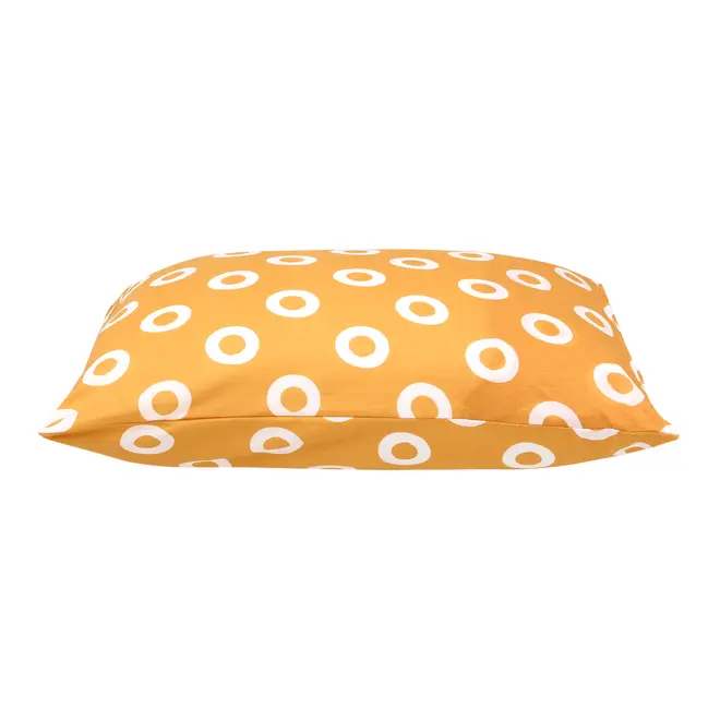 FRONHA 50 CM X 70 CM VOA PASSARIM - AMAREO HANBAR/OFF WHITE - Foto 2