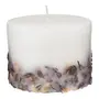VELA PERFUMADA LAVANDA 7 CM X 9 CM BONNIEUX - BRANCO/LAVANDA - Foto 2