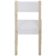 CADEIRA INFANTIL PIN PLAY - NATURAL WASHED/BRANCO - Foto 5