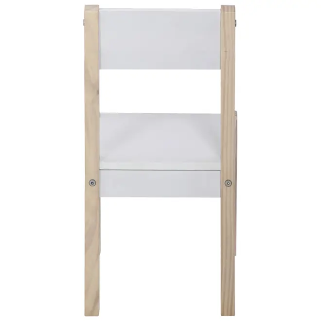 CADEIRA INFANTIL PIN PLAY - NATURAL WASHED/BRANCO - Foto 5