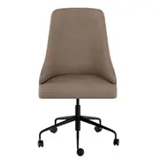 CADEIRA HOME OFFICE DANDY - PRETO/CAMELO - Foto 13