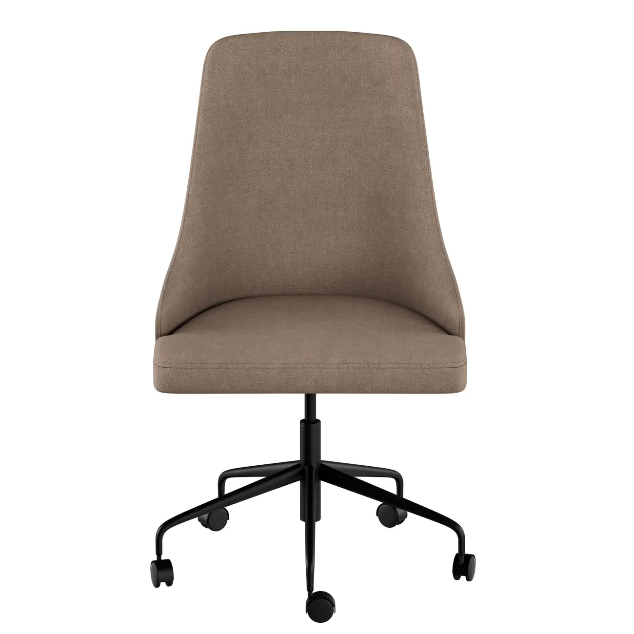 CADEIRA HOME OFFICE DANDY - PRETO/CAMELO - Foto 13