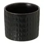 CACHEPÔ 9 CM NYORI - PRETO FOSCO - Foto 2