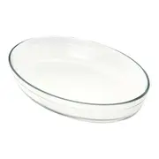 TRAVESSA REFRATÁRIA OVAL 39 CM X 27 CM LUZZY - INCOLOR - Foto 2
