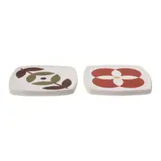 PORTA-COPO CONJUNTO COM 4 PEÇAS BLOOMBELOT - BRANCO/MULTICOR - Foto 4