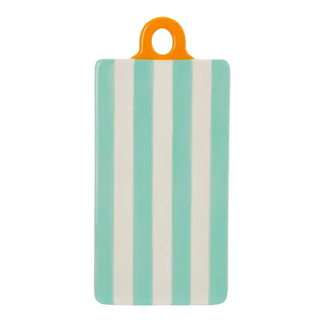 TÁBUA PARA SERVIR 32 CM X 15 CM CIRCUS - BRANCO/SORBET DE MENTA - Foto 1