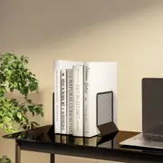 APARADOR DE LIVROS CONJUNTO COM 2 PEÇAS SHOW FLAT - PRETO - Foto 7