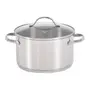 CAÇAROLA INDUÇÃO 20 CM UNA - INOX/INCOLOR - Foto 1