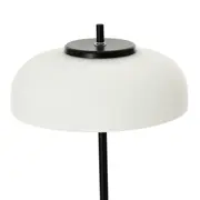 LUMINÁRIA DE CHÃO LED CURVED - PRETO/FROST - Foto 4